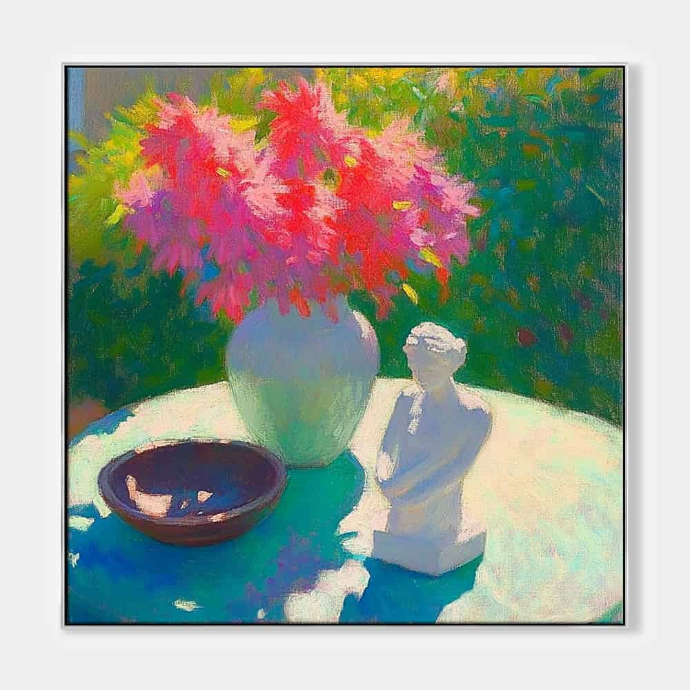 COLOR ABSTRACT ART "GARDEN REVERIE"