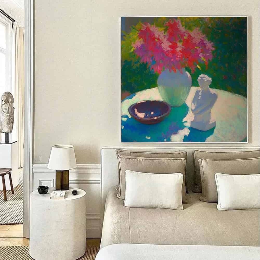 COLOR ABSTRACT ART "GARDEN REVERIE"
