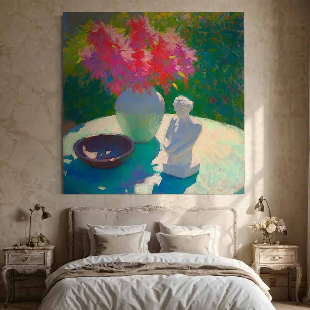 COLOR ABSTRACT ART "GARDEN REVERIE"