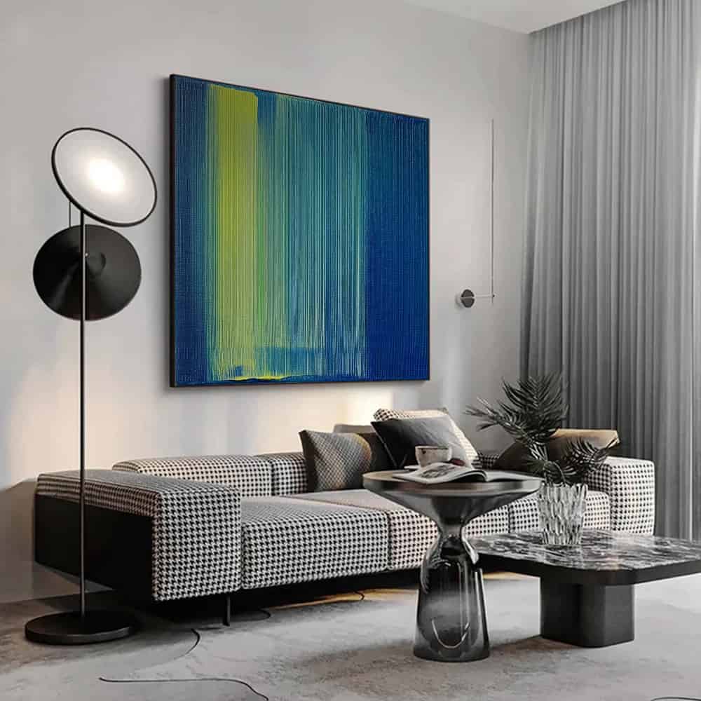 COLOR ABSTRACT ART "GLIMMERFALL"