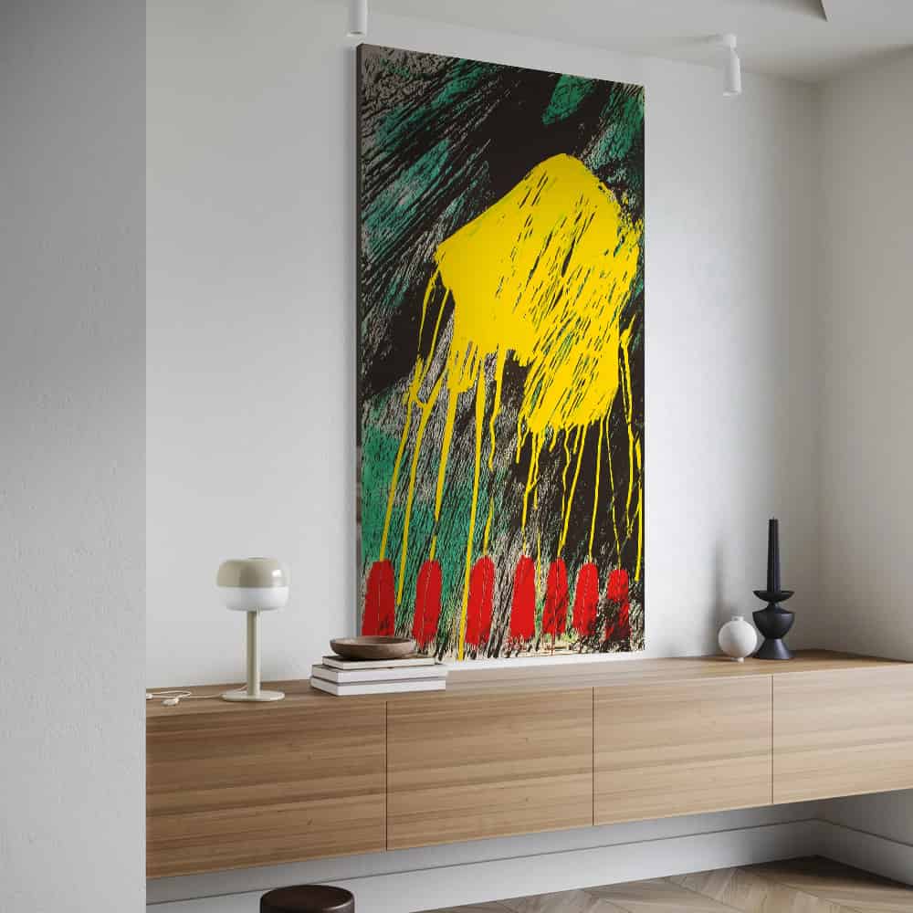 COLOR ABSTRACT ART "IGNITION"