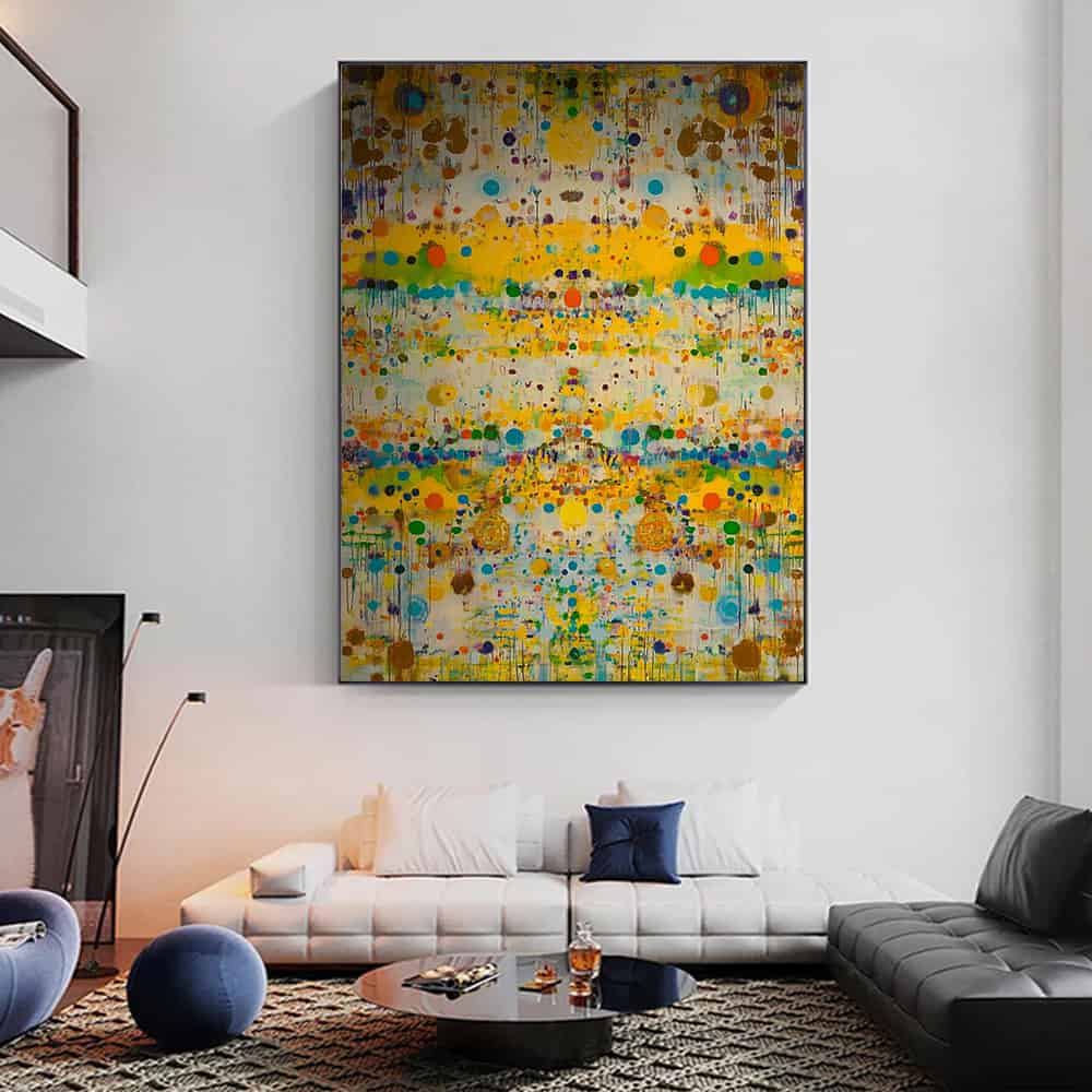 COLOR ABSTRACT ART "JUBILEE MIRAGE"