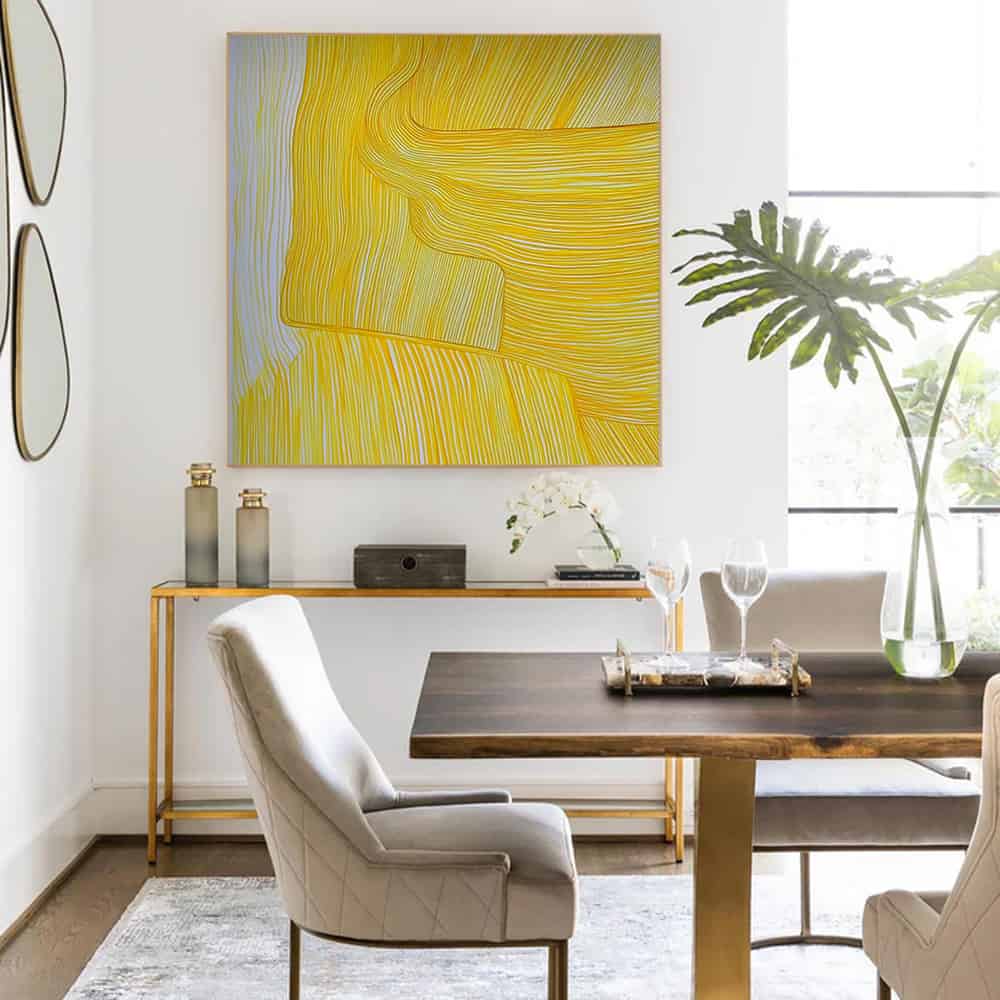 COLOR ABSTRACT ART "SOLAR STREAM"
