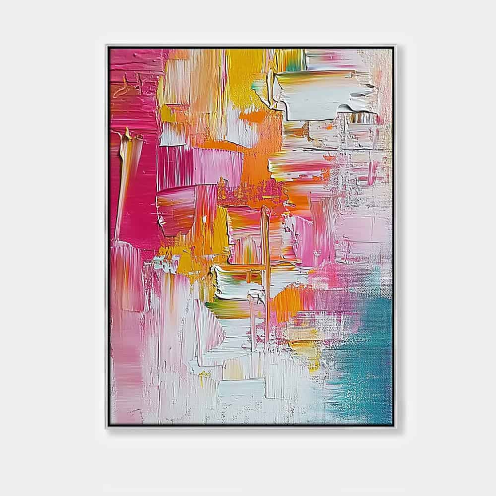 COLOR ABSTRACT ART "SUNRISE FIESTA"