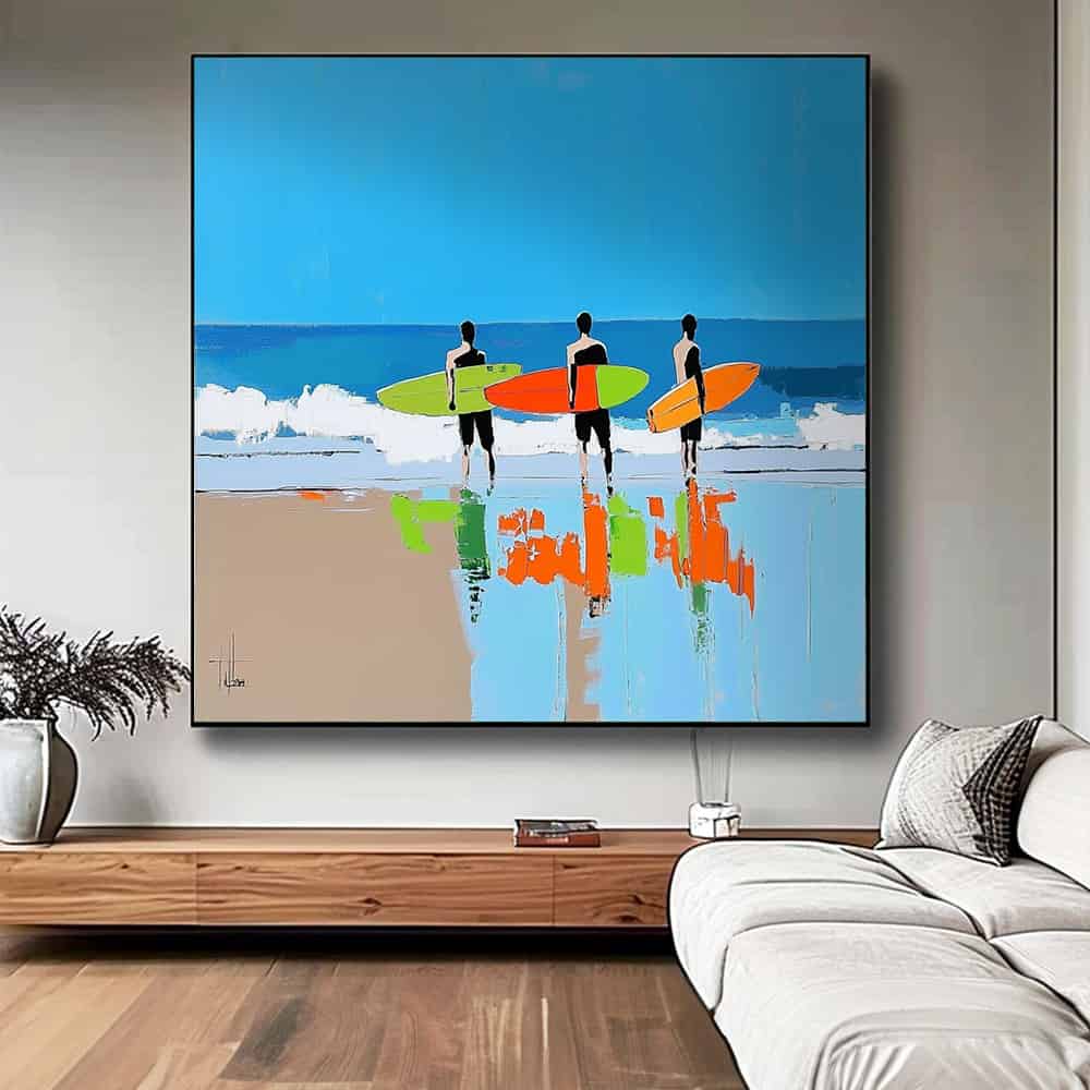 SEA & BEACH ART "WAVEBOUND"