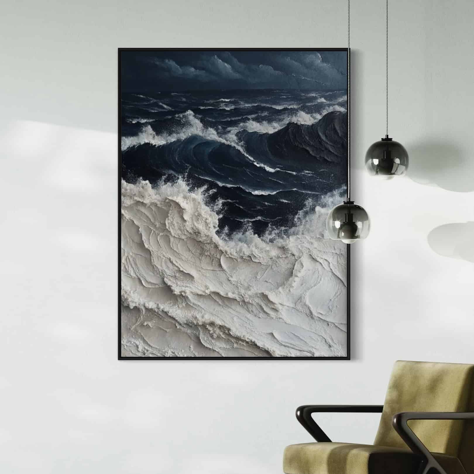 DRAMATIC PAINTING: "TEMPEST"