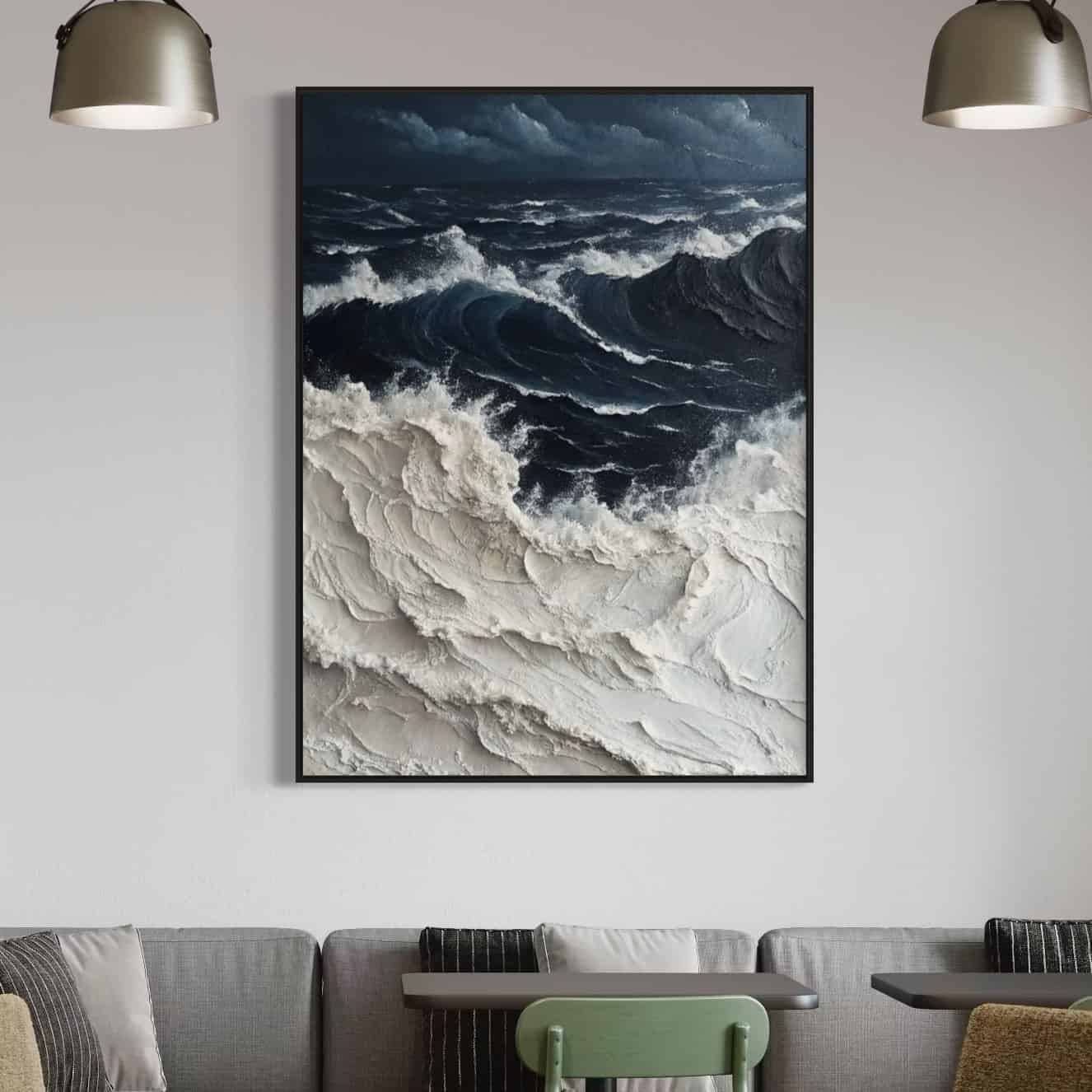 DRAMATIC PAINTING: "TEMPEST"