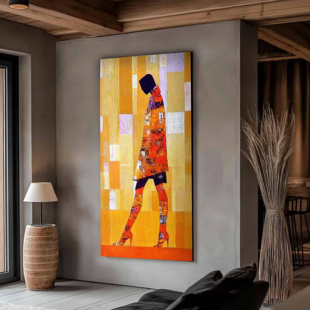 GEOMETRIC ART "CONCRETE CATWALK"