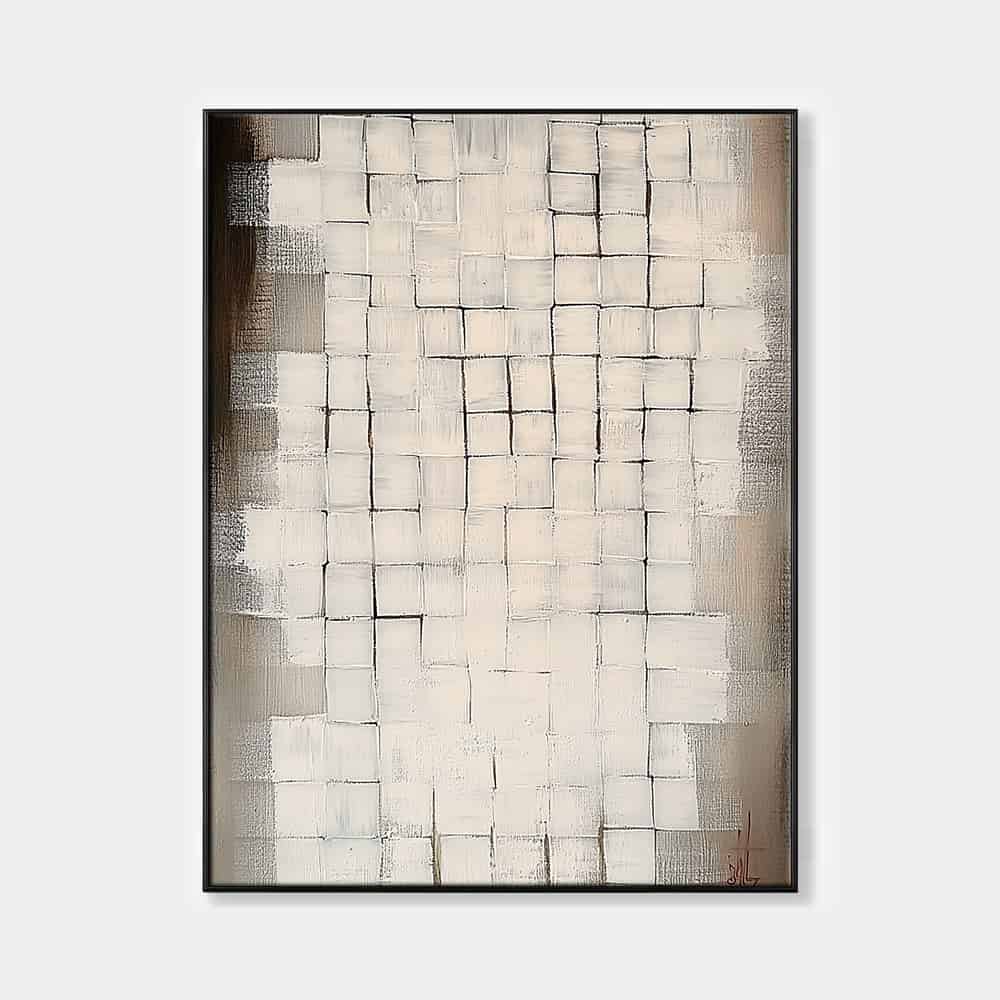 GEOMETRIC ART "FADED MOSAIC"