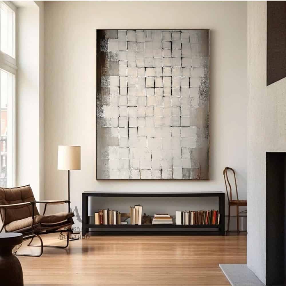 GEOMETRIC ART "FADED MOSAIC"