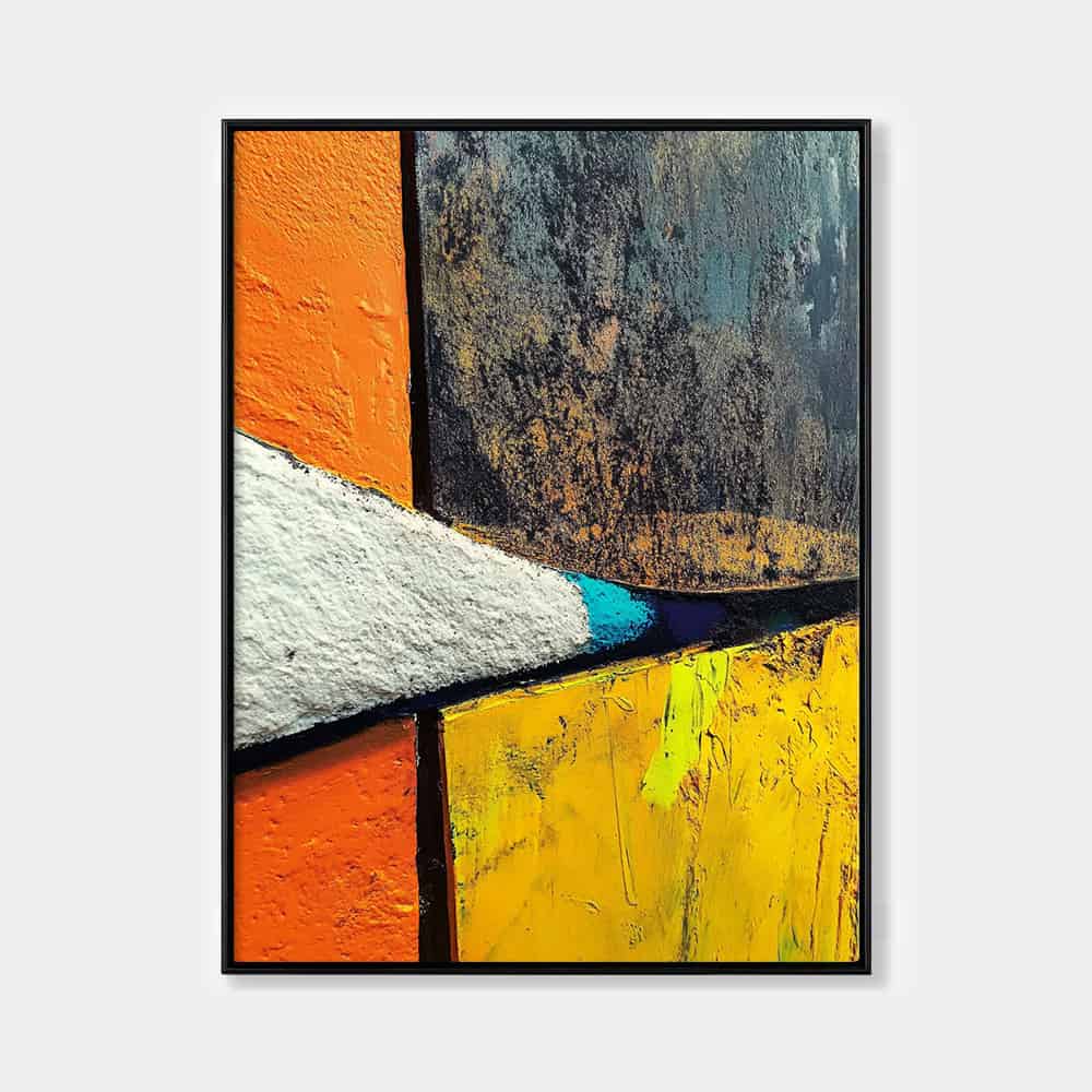 GEOMETRIC ART "INDUSTRIAL STRATA"