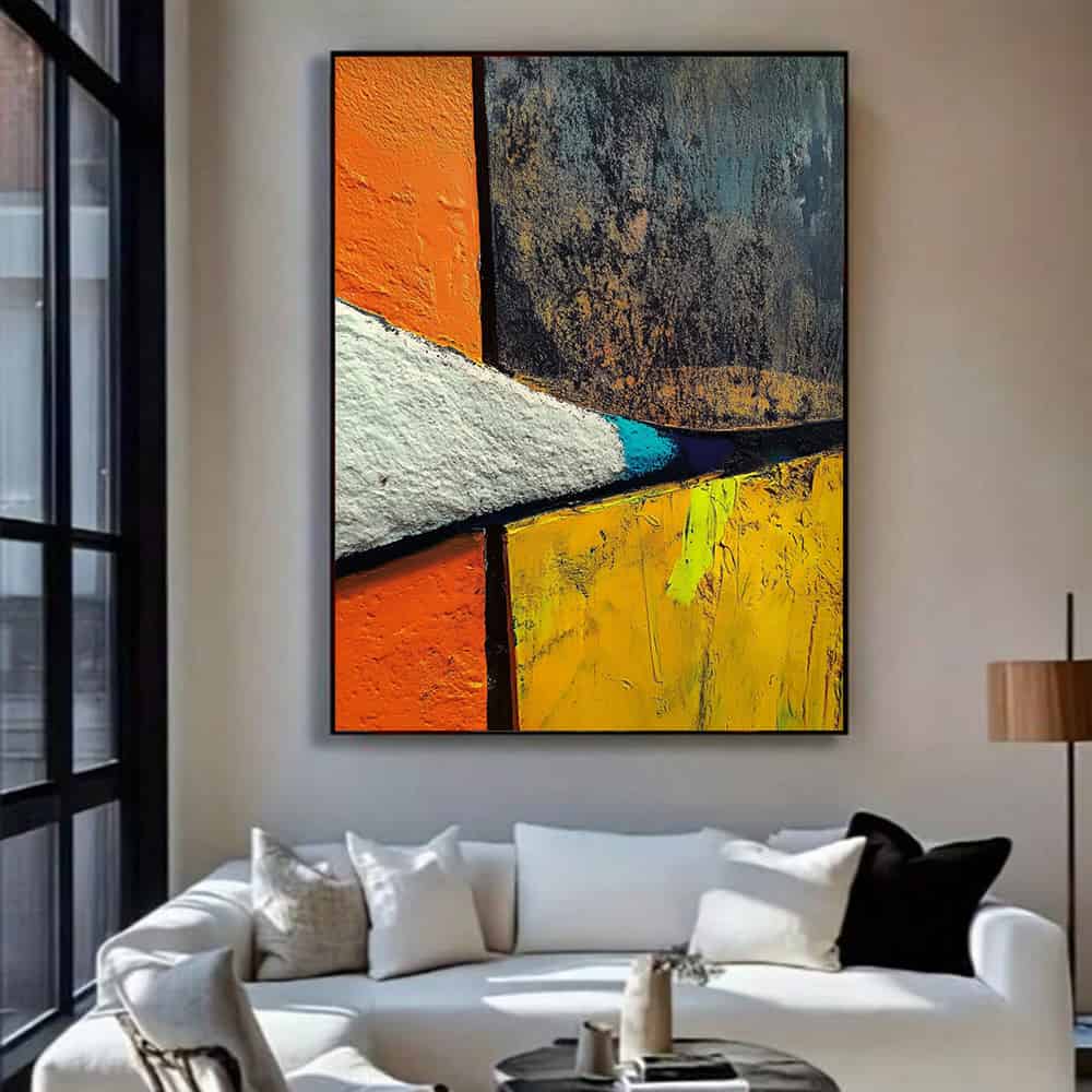 GEOMETRIC ART "INDUSTRIAL STRATA"