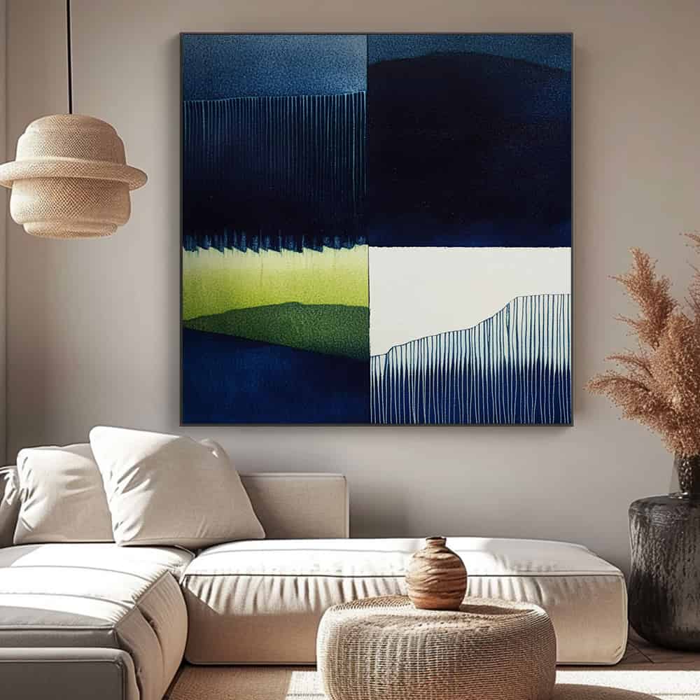 GEOMETRIC ART "LANDSCAPE QUARTET"