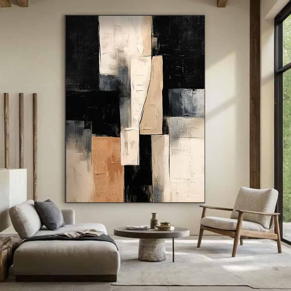 GEOMETRIC ART "NEUTRAL CONSTRUCT"