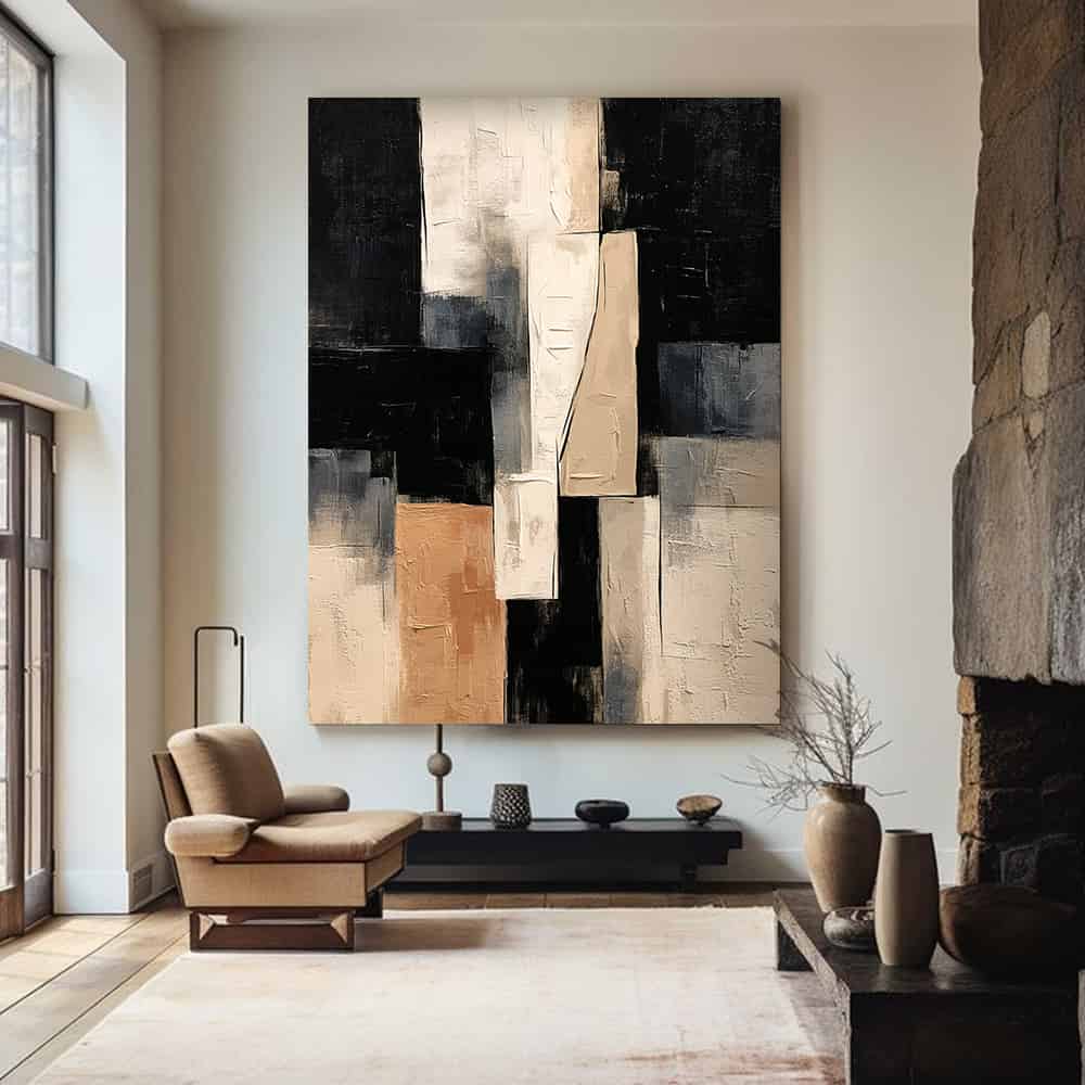 GEOMETRIC ART "NEUTRAL CONSTRUCT"