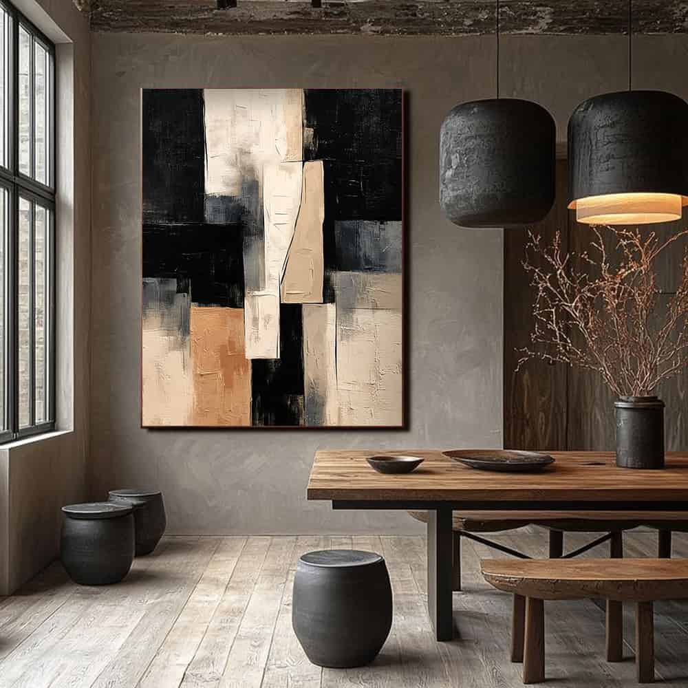 GEOMETRIC ART "NEUTRAL CONSTRUCT"