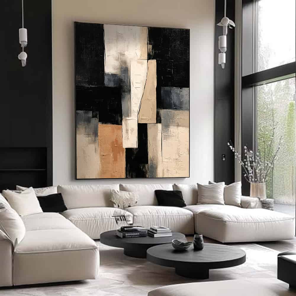GEOMETRIC ART "NEUTRAL CONSTRUCT"