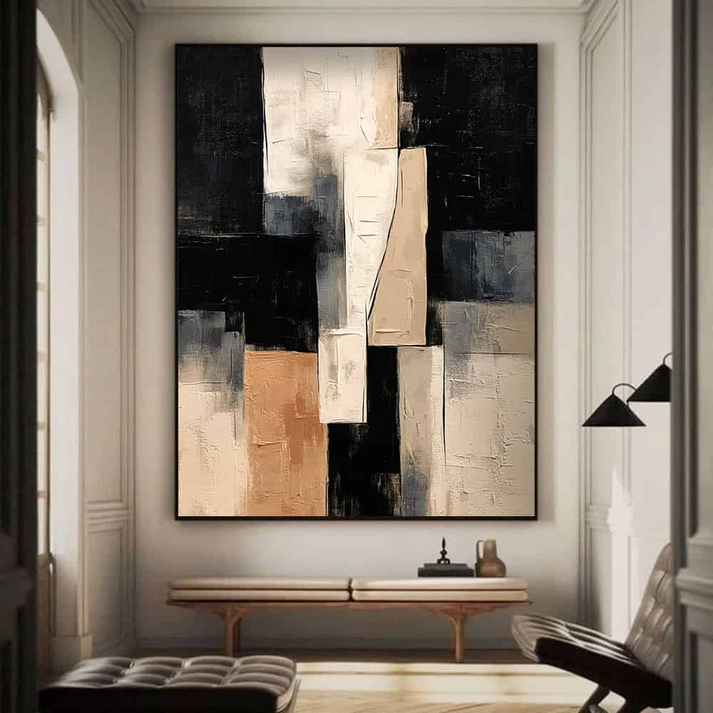 GEOMETRIC ART "NEUTRAL CONSTRUCT"