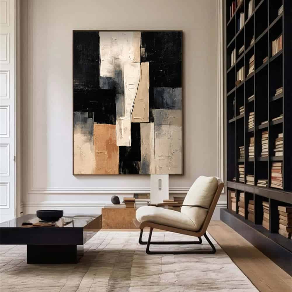 GEOMETRIC ART "NEUTRAL CONSTRUCT"