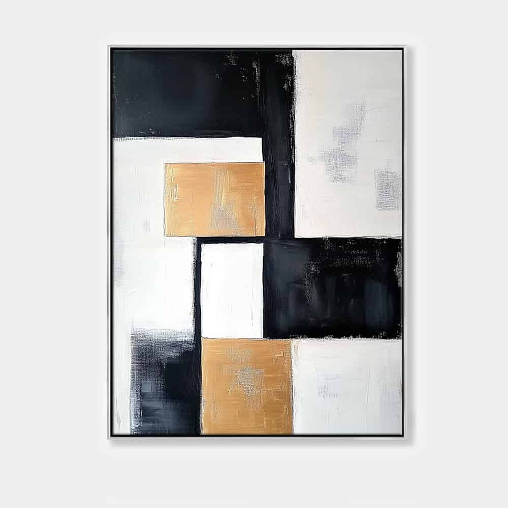 GEOMETRIC ART "THE GOLDEN LATTICE"