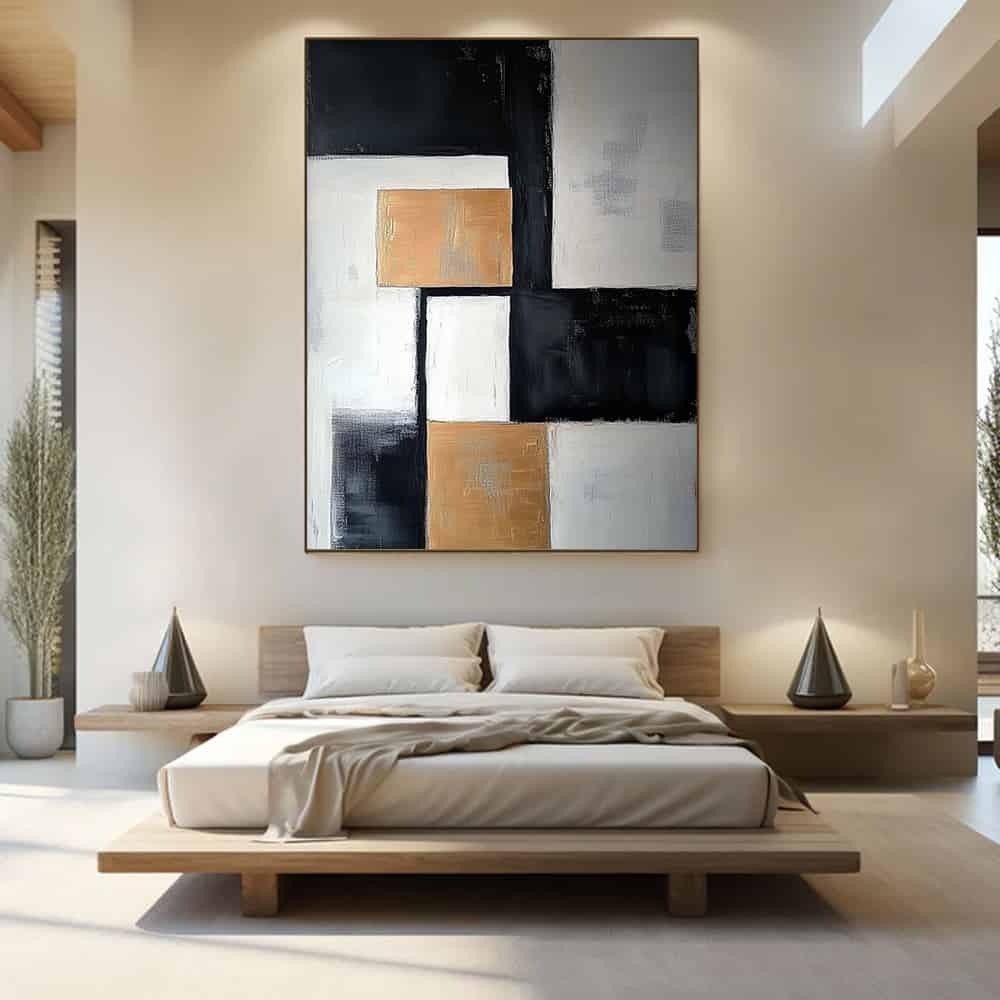 GEOMETRIC ART "THE GOLDEN LATTICE"