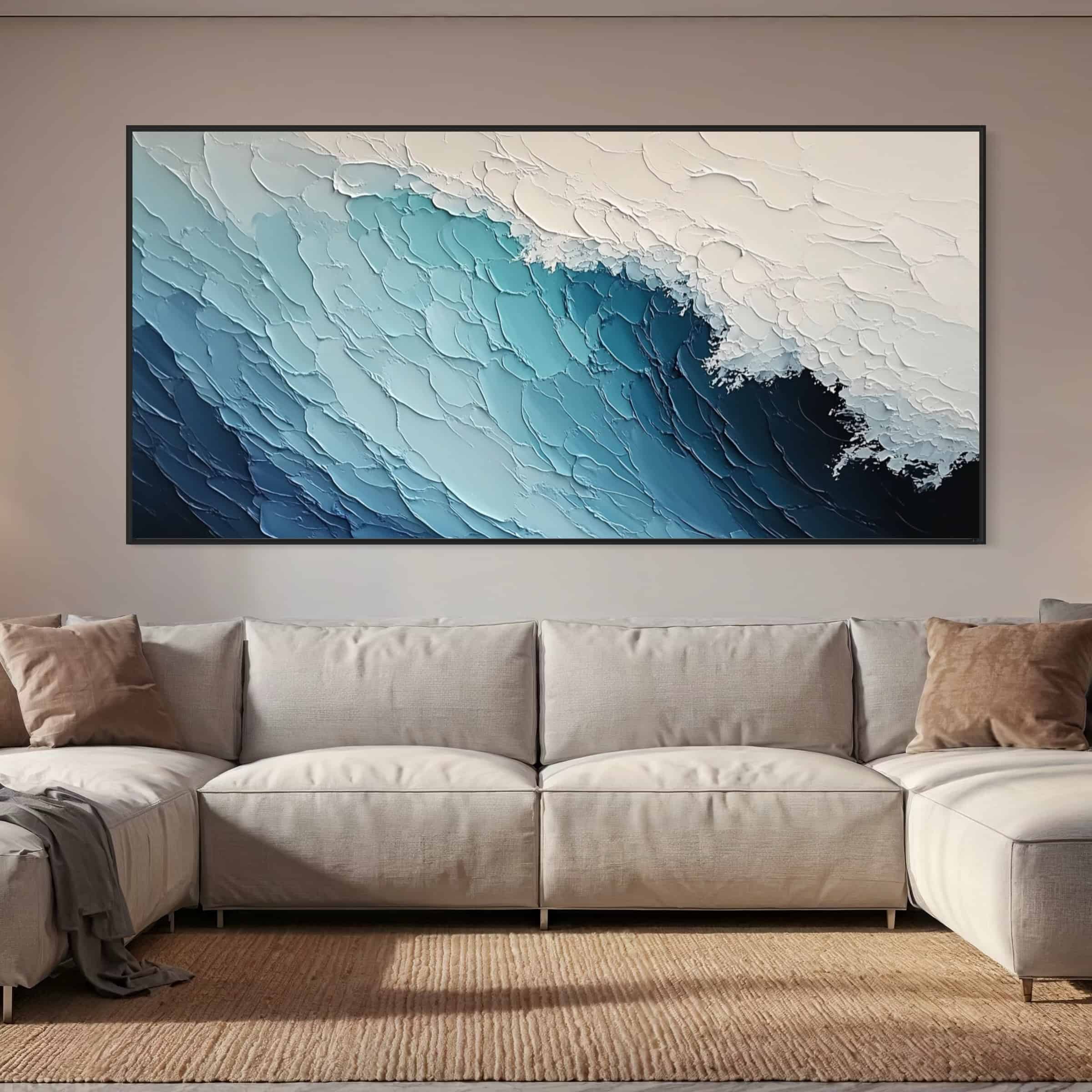 SEA & BEACH ART "FROZEN WAVE"
