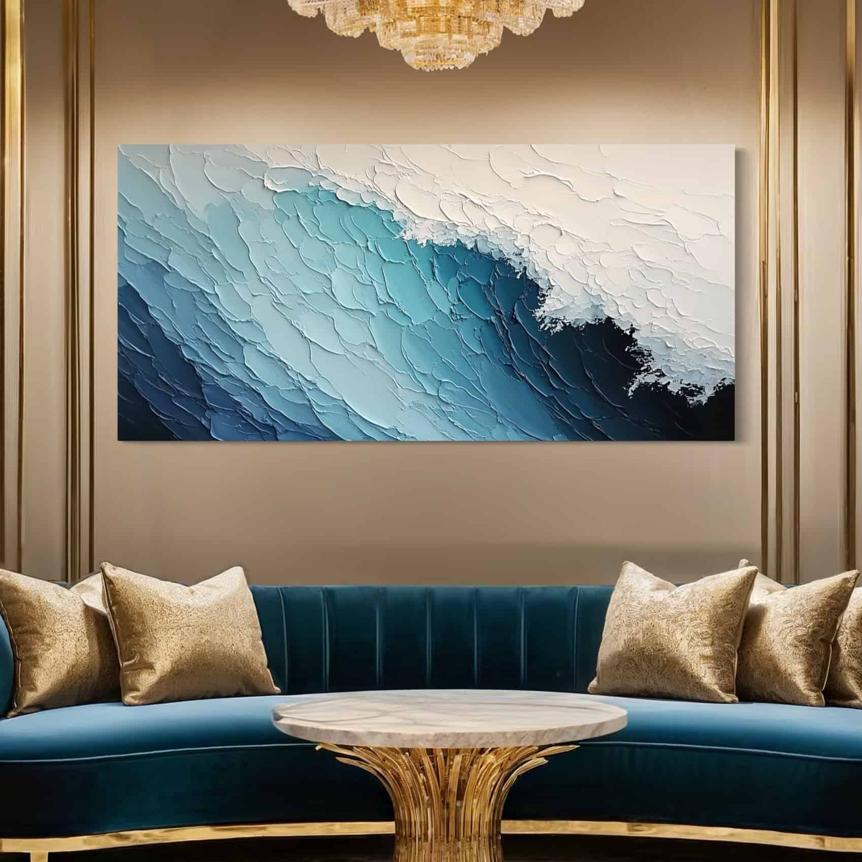 SEA & BEACH ART "FROZEN WAVE"