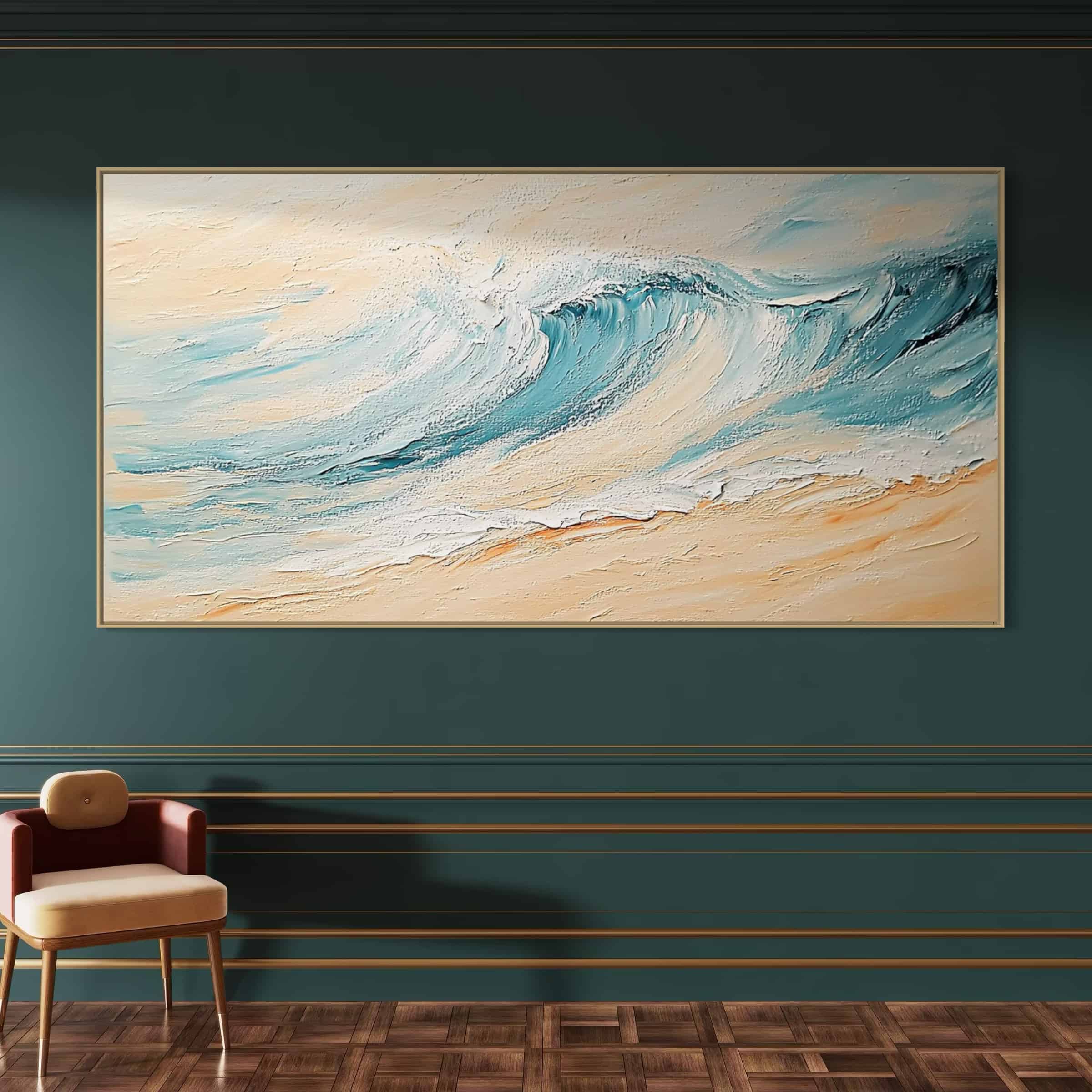 SEA & BEACH ART "CRESTING WAVE"