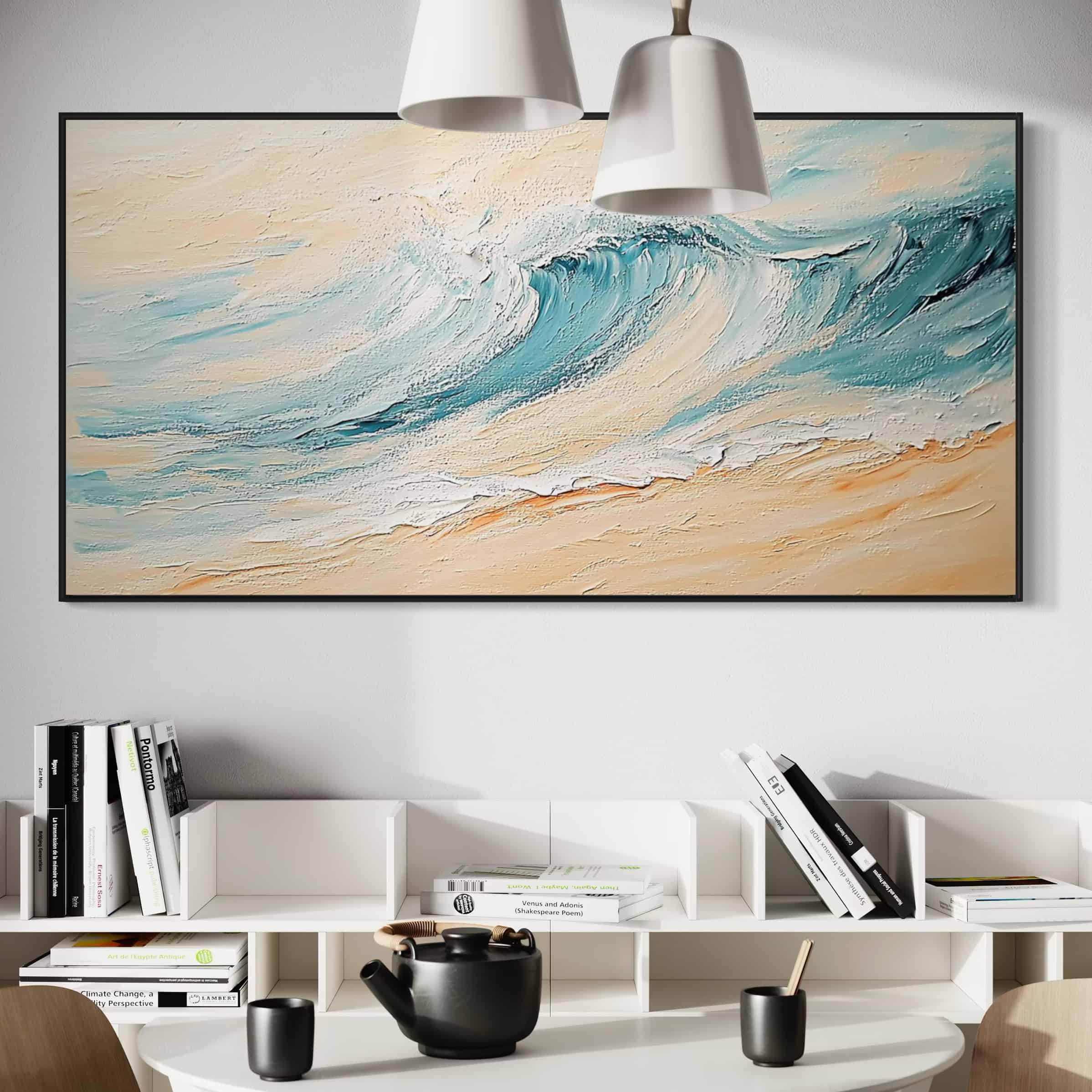SEA & BEACH ART "CRESTING WAVE"