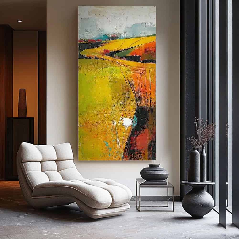 LANDSCAPE ART "AMBER VISTA"
