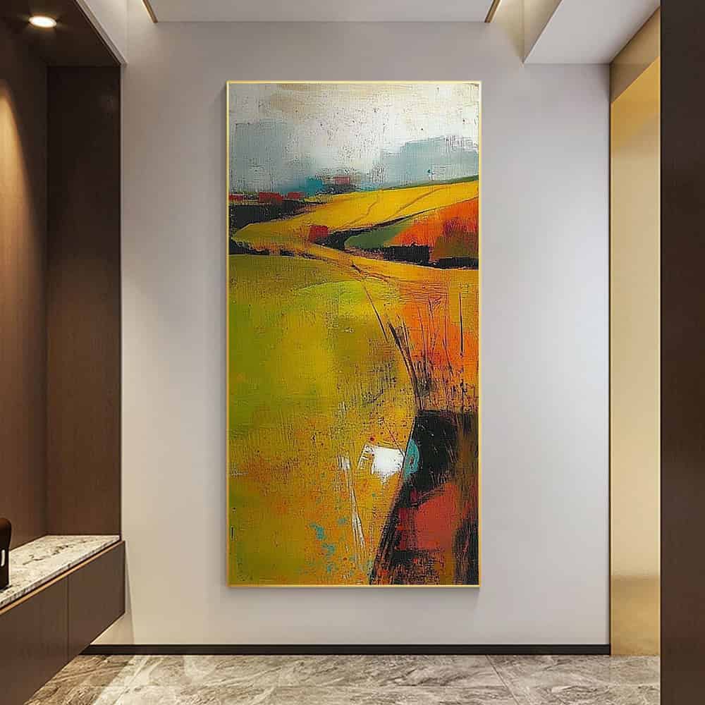 LANDSCAPE ART "AMBER VISTA"