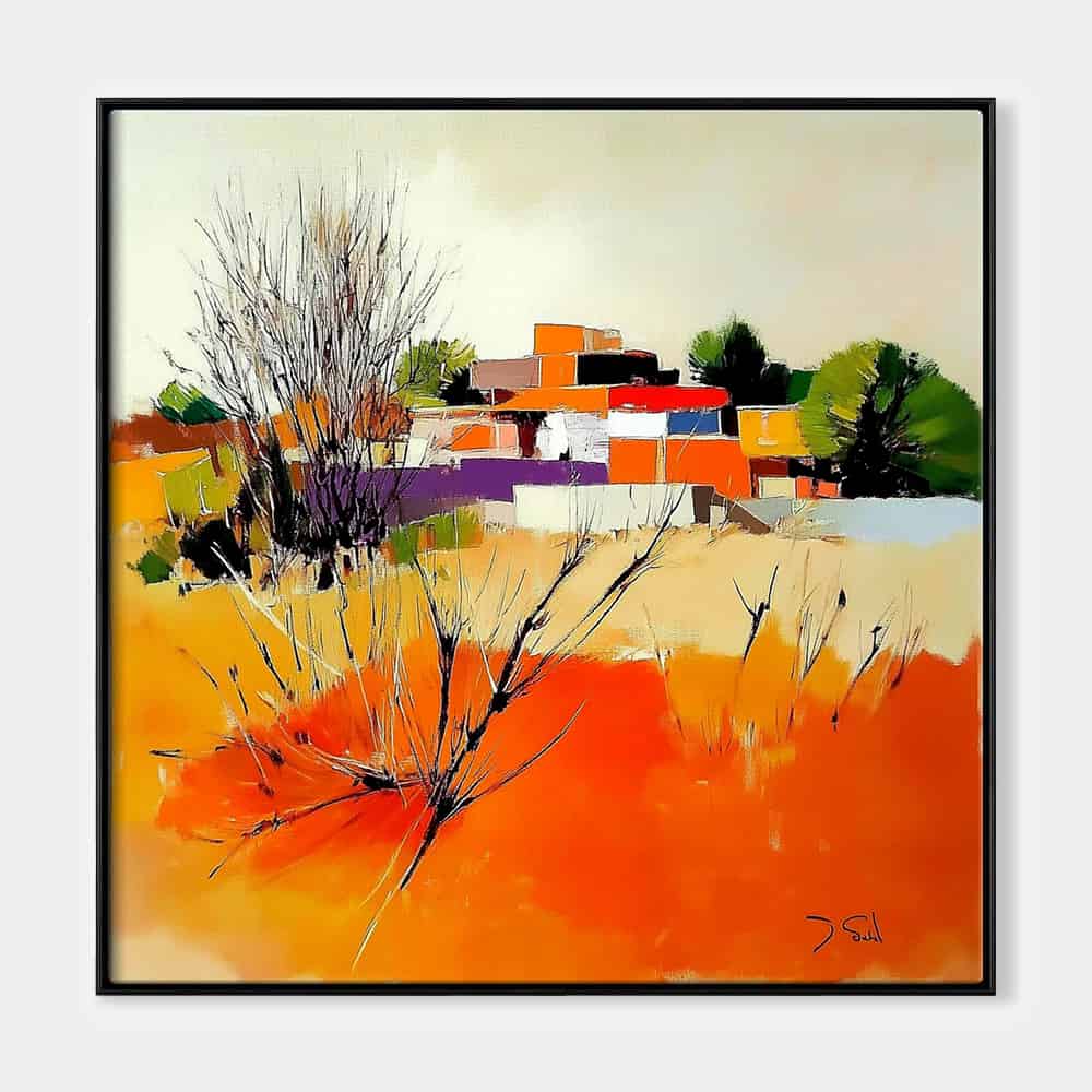 LANDSCAPE ART "OASIS OF FIRE"