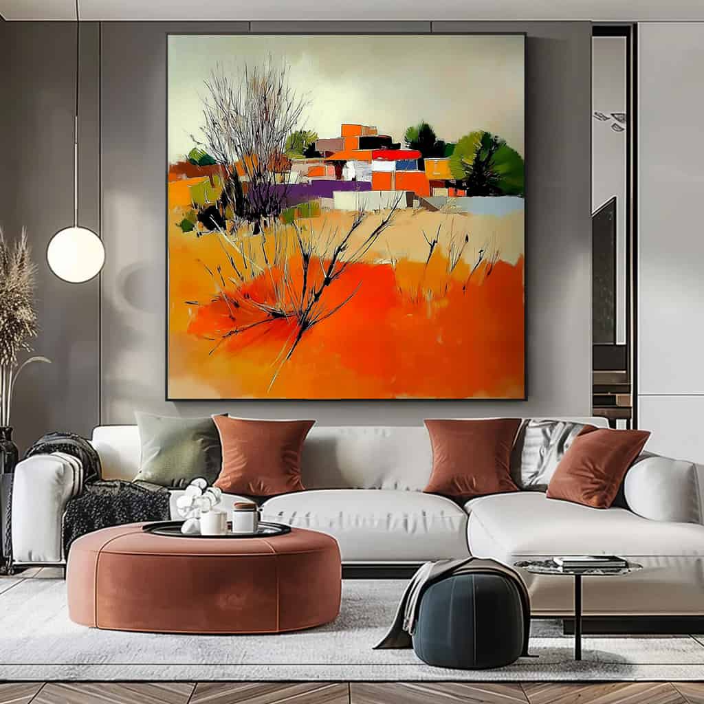 LANDSCAPE ART "OASIS OF FIRE"