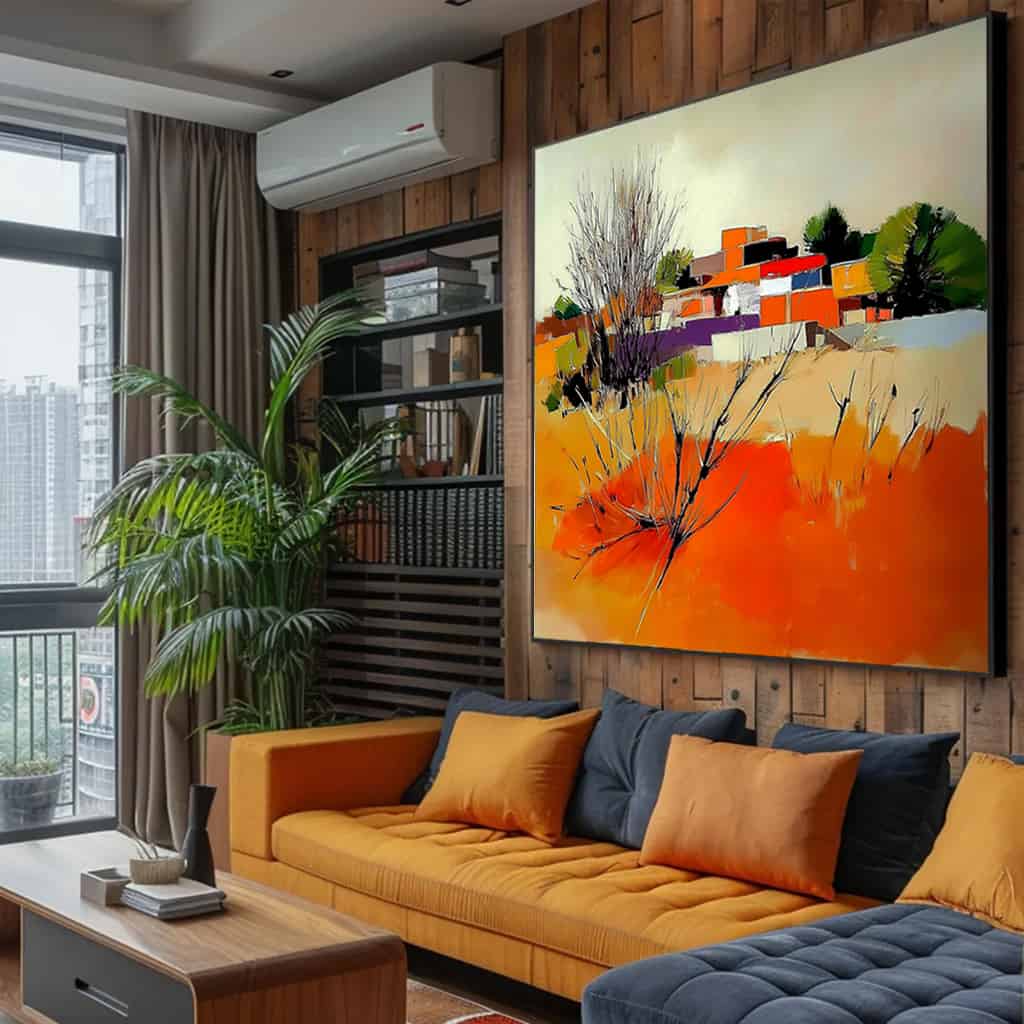 LANDSCAPE ART "OASIS OF FIRE"