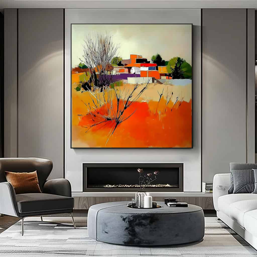 LANDSCAPE ART "OASIS OF FIRE"