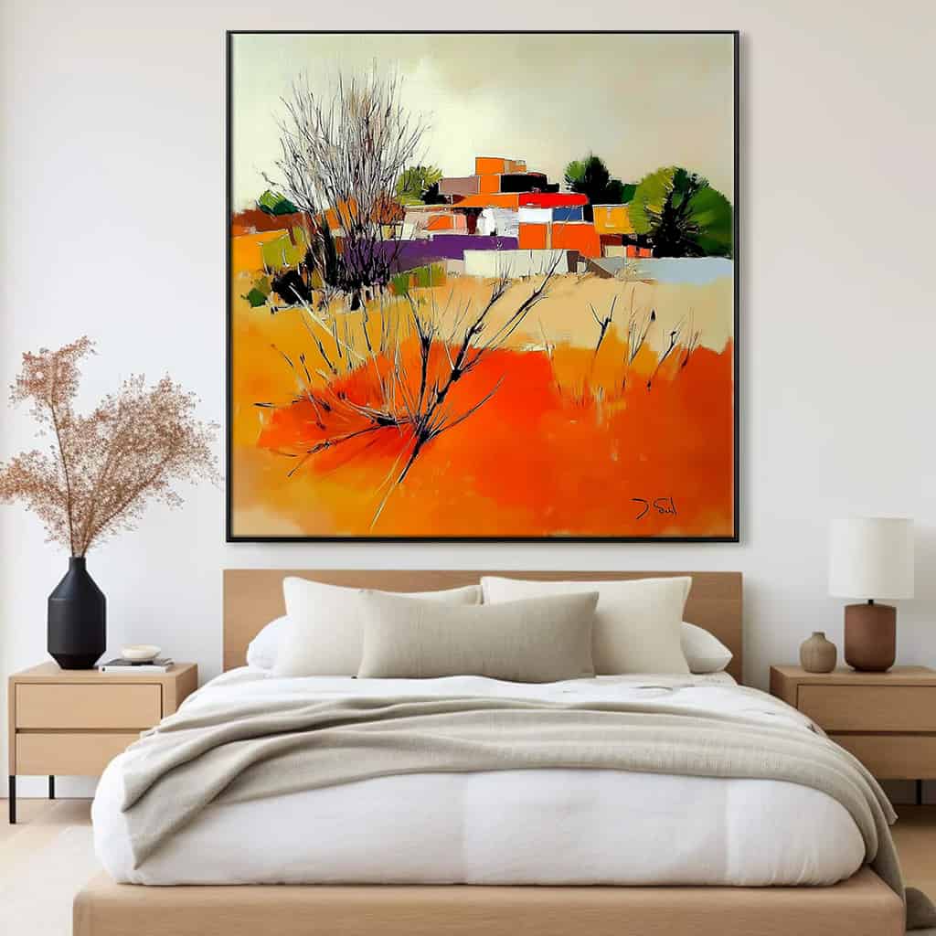 LANDSCAPE ART "OASIS OF FIRE"