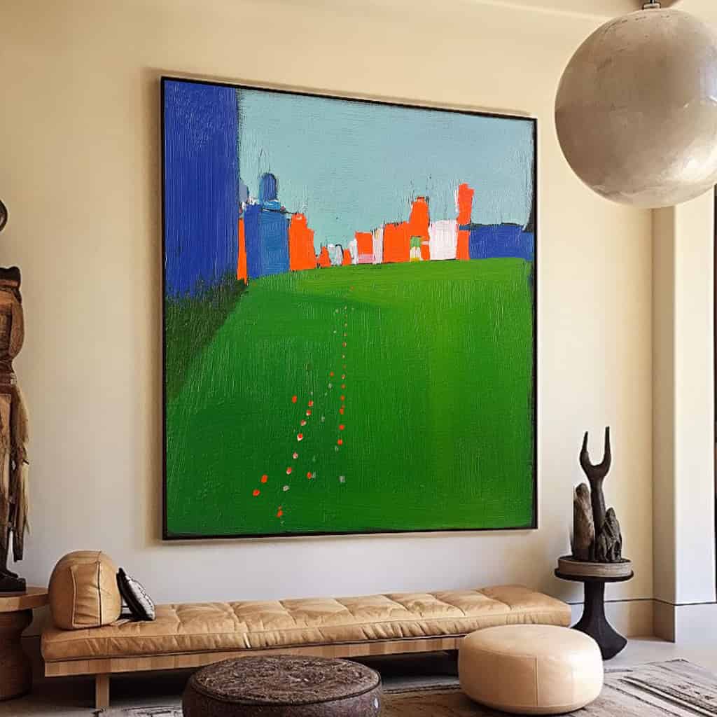 LANDSCAPE ART "PATH TO THE VIBRANT EDGE"