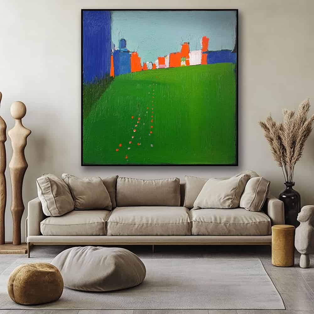 LANDSCAPE ART "PATH TO THE VIBRANT EDGE"