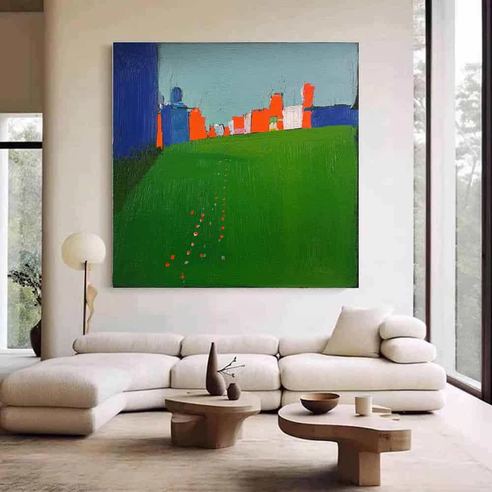 LANDSCAPE ART "PATH TO THE VIBRANT EDGE"