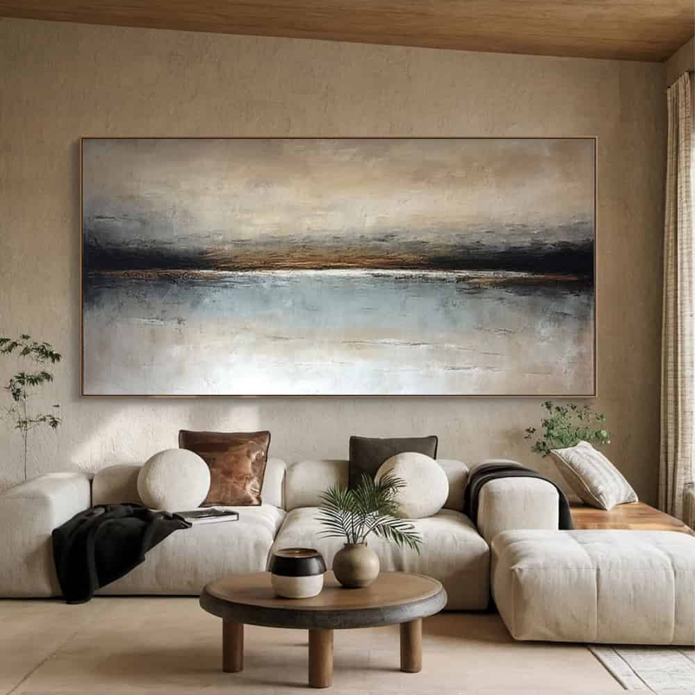 LANDSCAPE ART "SERENE HORIZON"