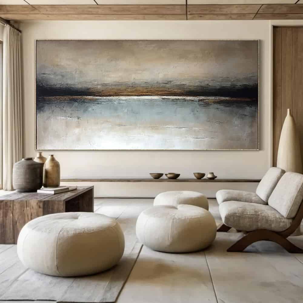 LANDSCAPE ART "SERENE HORIZON"