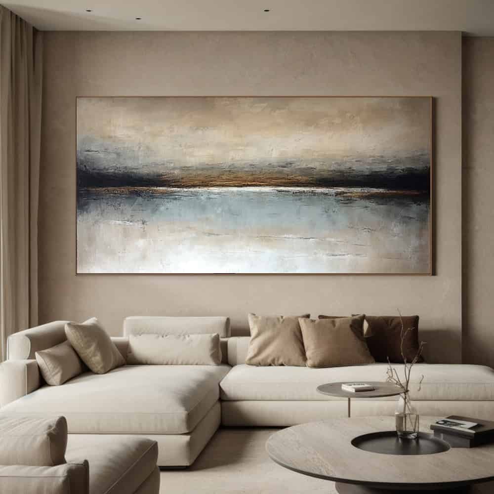 LANDSCAPE ART "SERENE HORIZON"