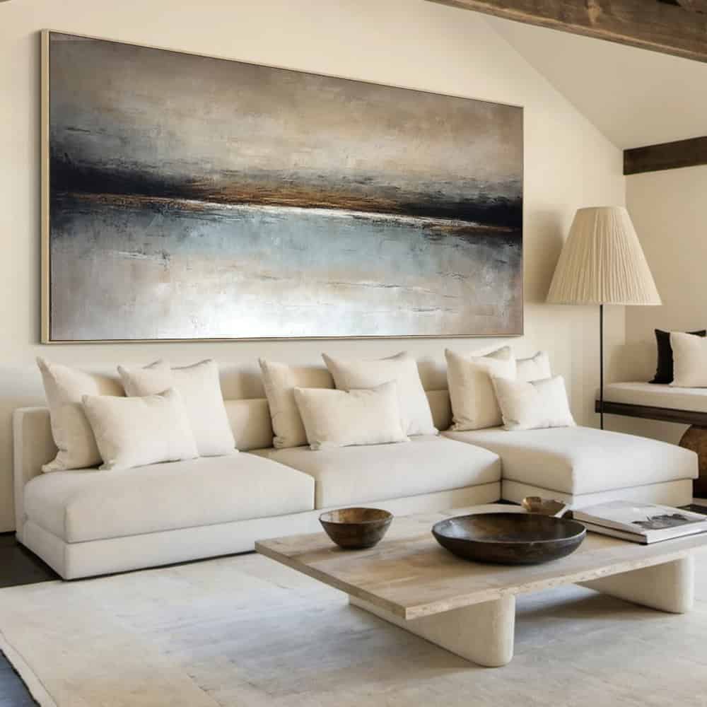 LANDSCAPE ART "SERENE HORIZON"
