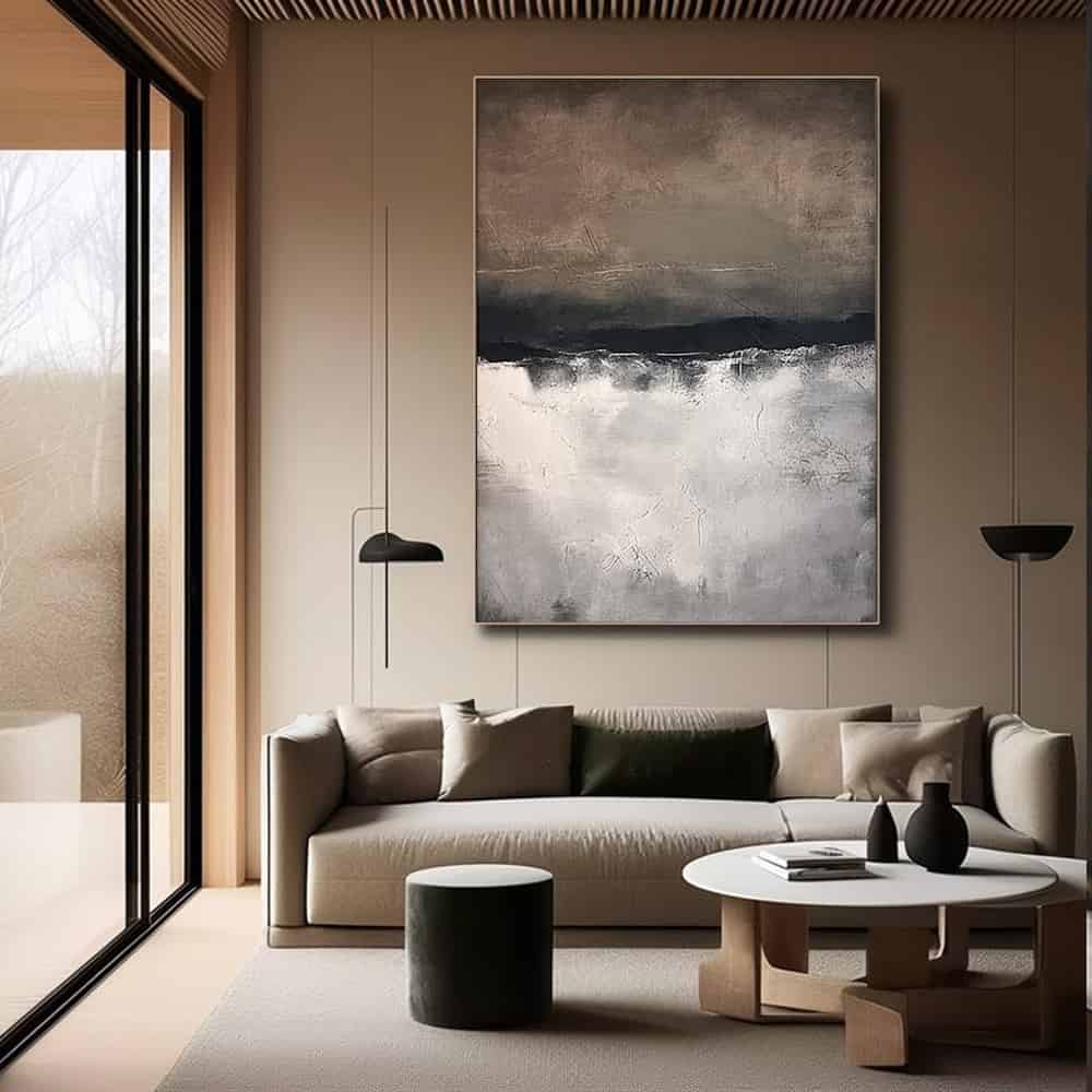 LANDSCAPE ART "STORM'S EDGE"