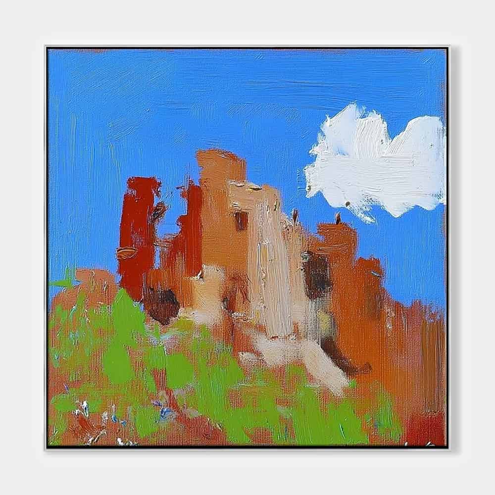 LANDSCAPE ART "SUNSTONE CITADEL"