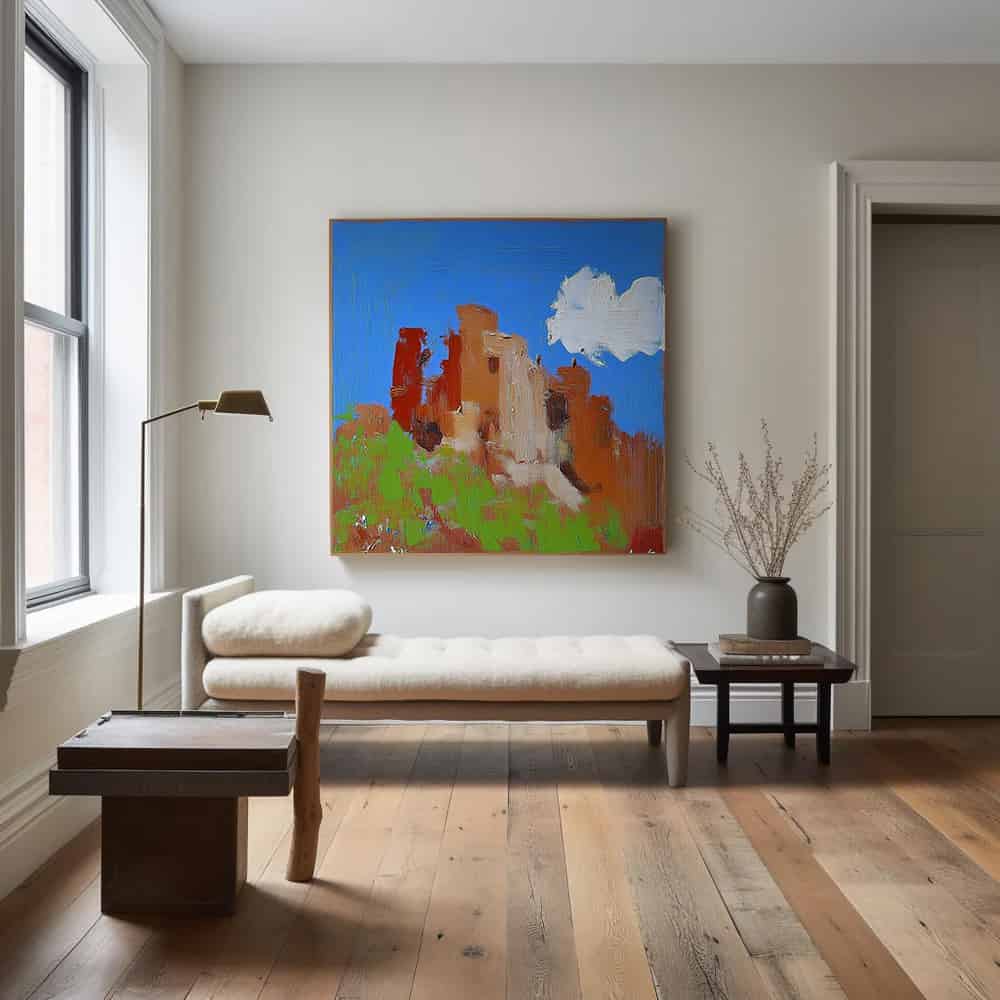 LANDSCAPE ART "SUNSTONE CITADEL"