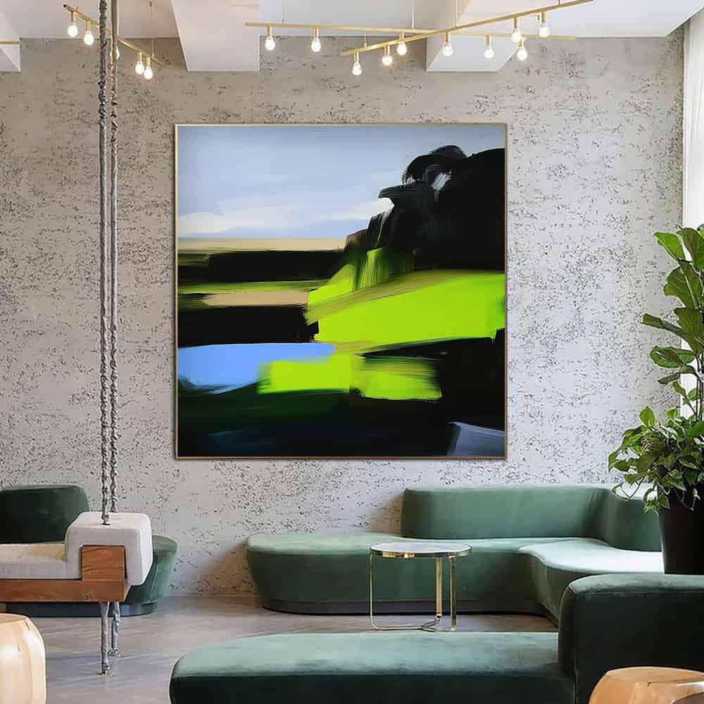 LANDSCAPE ART "VERDANT BRINK"