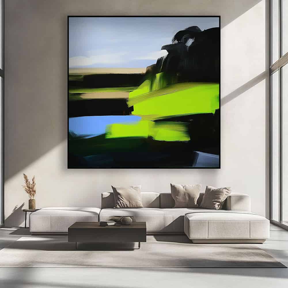 LANDSCAPE ART "VERDANT BRINK"