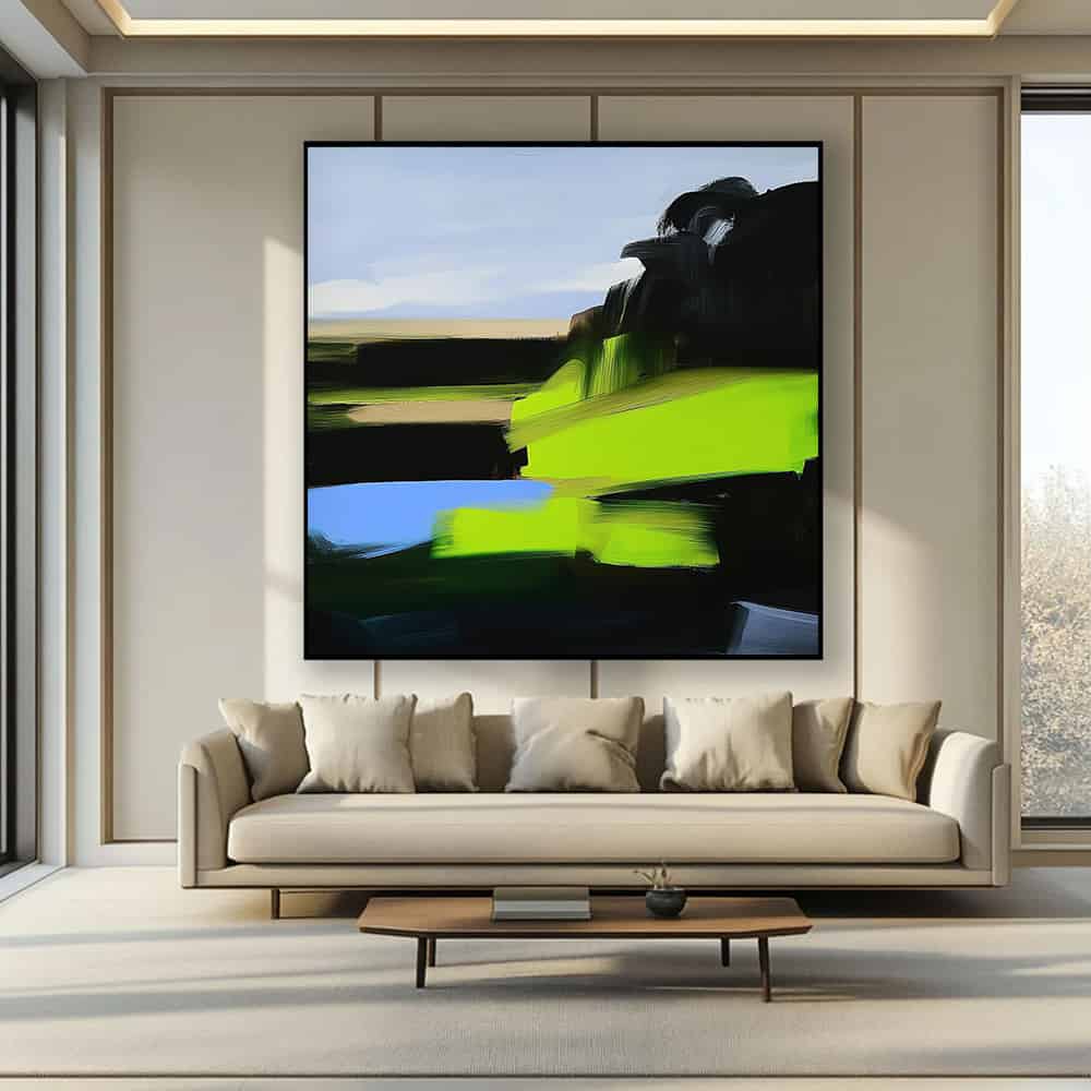 LANDSCAPE ART "VERDANT BRINK"