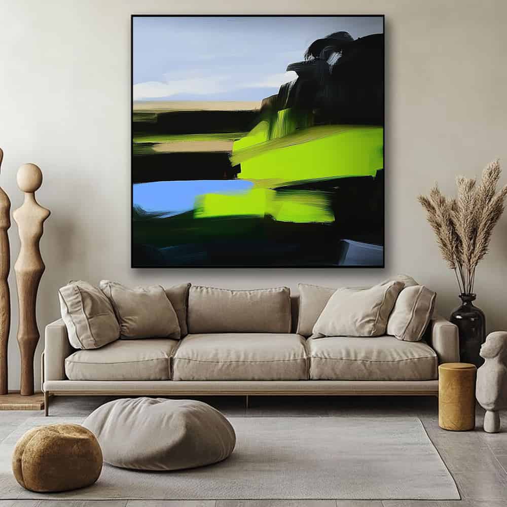 LANDSCAPE ART "VERDANT BRINK"